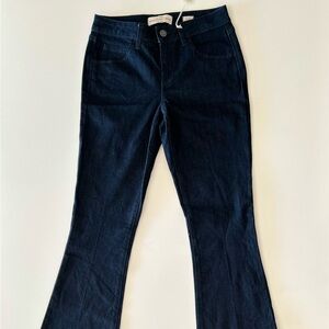 NWT - Divine Rights of Denim Wide & Flared Jeans Dark Blue Women's Size (29)